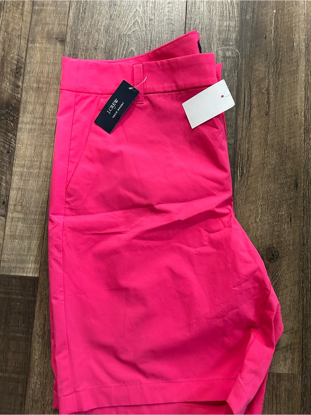 J Crew Hot Pink Tech Shorts - Picture 3 of 4